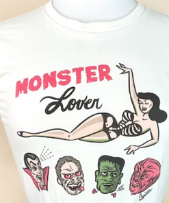 Monster Lover Fitted Tshirt