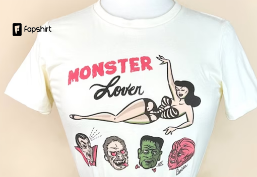 Monster Lover Fitted Tshirt