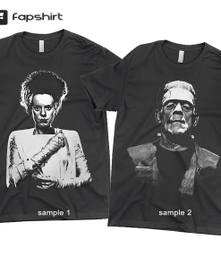 Frankenstein Couple Tees 2-Pack – Universal Classic…