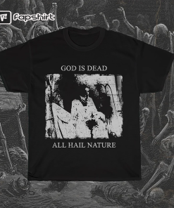 Begotten shirt, God is Dead tee, distressed…