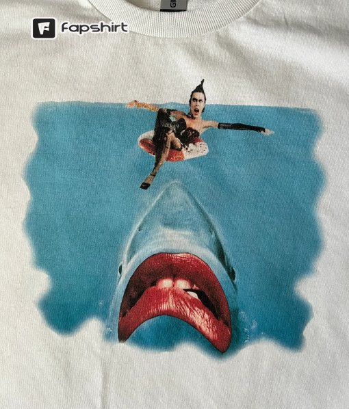 NEW! Sharky Horror Picture Show white t-shirt any size