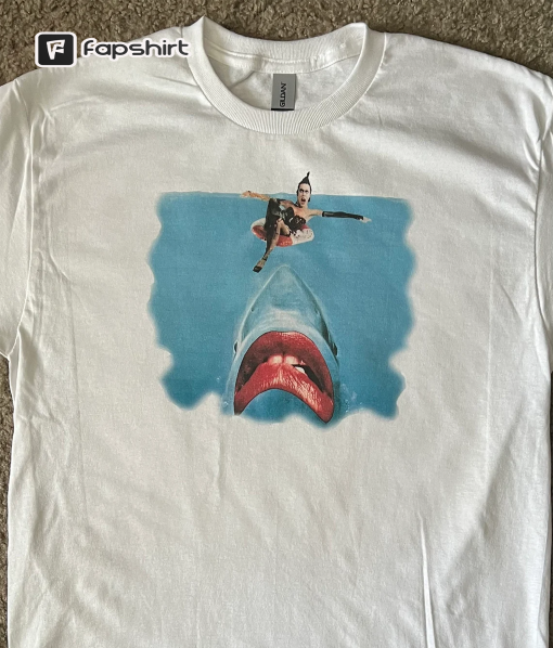 NEW! Sharky Horror Picture Show white t-shirt any size