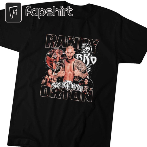 Randy Orton Vintage 90s Bootleg Style T-Shirt, Retro Randy Orton Shirt, Gift For Women and Men Unisex Tee