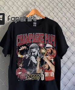 Vintage Drake Rap T Shirt, Champagne Papi…