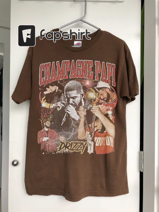 Vintage Drake Rap T Shirt, Champagne Papi Shirt, Drake Merch, Drake Rap Shirt, Drake Shirt, Drake Rapper Shirt, Drake Tour Shirt