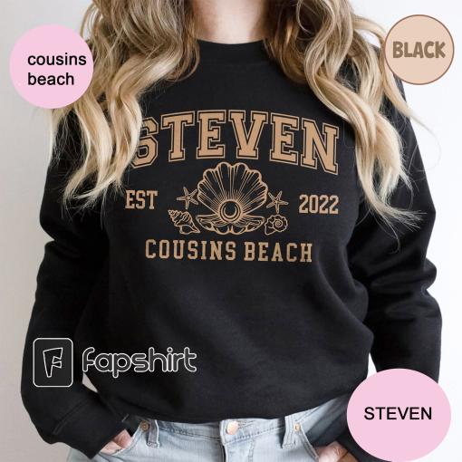 Cousins Beach Sweatshirt, The Summer Shirt, Team Jeremiah, Team Conrad, Summer Trendy Shirt, Steven, Belly, Family Vacation Shirt, Beach Tee