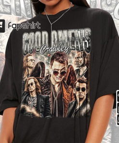 Good Omens Movie Shirt, Crowley Vintage 90s…