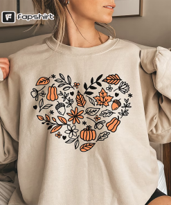 Cottagecore Fall Sweatshirt for Women, Vintage Halloween…