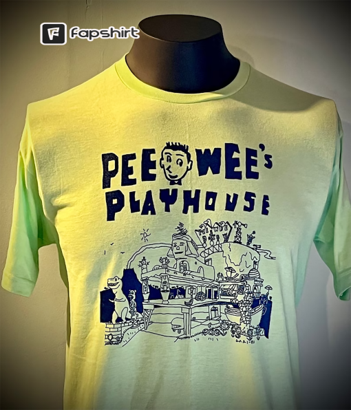 PEE WEE HERMAN Pee Wee’s Playhouse T-Shirt – 80’s retro