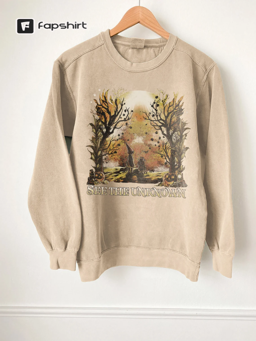 Vintage Harvest Festival Pottsfield Sweatshirt, Over The Garden Wall, Pumpkin Shirt, Autumn Harvest Tshirt, Gift For Mom, Halloween Tee