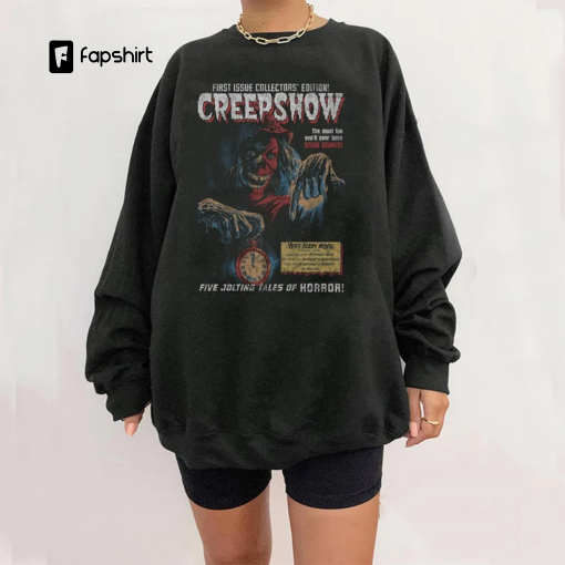 Creepshow, stephen king, george romero shirt, Horror movies shirt