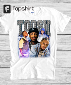 toosii tshirt, vintage tshirt, artist tshirt, concert…