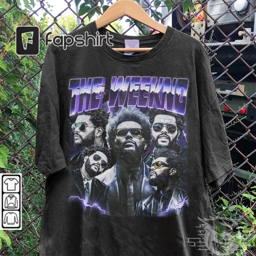 The Weeknd Music Shirt, Dawn FM Starboy Perfect For Weeknd Concert 90S Y2K Vintage Retro Bootleg, Graphic Tee Gift For Fan Mus0506VL