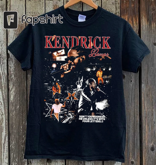 Kendrick Lamar Vintage 90s Shirt, Kendrick Lamar ,Kendrick Lamar Rap Hip Hop 90 shirt