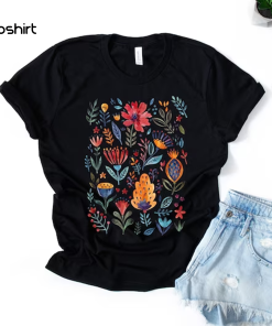 Wildflower Tshirt, Wild Flowers Shirt, Floral Tshirt,…