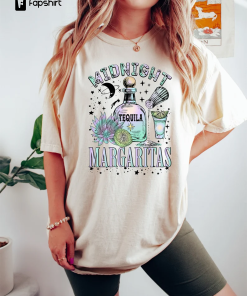 Midnight Margaritas Shirt, Tequila Shirt, Witchy Shirt,…