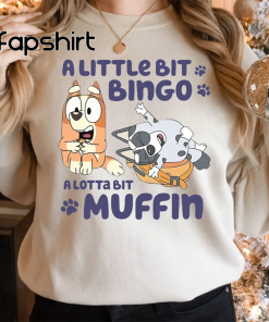 A Little Bit Bingo Sweatshirt, Bluey And…