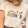 A Little Bit Bingo Sweatshirt, Bluey And Friends Shirt, Bluey Shirt, Bluey And Bingo T-Shirt, Bluey Friends Retro Bluey Hoodie