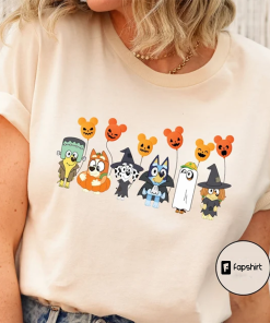 Bluey Rad Family T-Shirt, Rad Like Halloween…