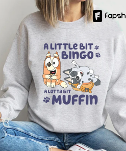 A little Bit Bingo Shirt, Bluey And…