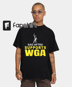 SAG AFTRA Support WGA T-Shirt, Actor strike,…