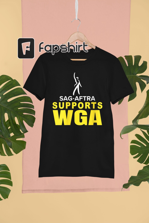 SAG AFTRA Support WGA T-Shirt, Actor strike, Sag actor strike, sag-aftra strike Sweatshirt, Hoodie