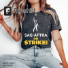 SAG AFTRA Support WGA T-Shirt, Actor strike, Sag actor strike, sag-aftra strike Sweatshirt, Hoodie