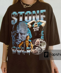 Vintage Style Stone Cold Shirt, Stone Cold…