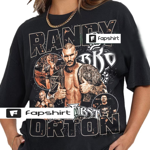 Limited Randy Orton Vintage 90s T-Shirt, Gift For Woman and Man Unisex T-Shirt