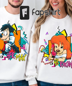 Retro 90S Max And Roxanne Valentine Couple…