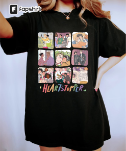 Heartstopper Comfort Colors Shirt, Heartstopper Merch, LGBT…