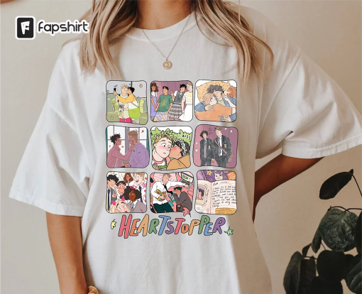 Heartstopper Comfort Colors Shirt, Heartstopper Merch, LGBT Pride Shirt, Nick Nelson Shirt, Nick And Charlie, Bookish Shirt, Alice Oseman