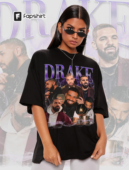 Vintage Drake 90’s Shirt, Drake T-shirt, Drake Graphic Tee, Drake Merch, Drake Rap Shirt, Vintage 90s Bootleg Shirt, Drake Tour Shirt