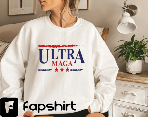 Trump Shirt,Ultra Maga T-shirt,MAGA Ladies Gift,Republican T Shirt,Trump 2024 Shirt, 4th Of July Shirt, Pro Trump Shirt, Gift For Republican