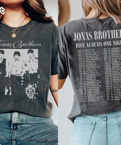 Jonas Brothers Vintage T-Shirt, Jonas Five Album…