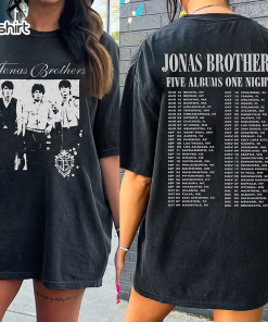 Jonas Brothers Vintage T-Shirt, Jonas Five Album…