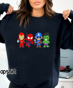 Baby S.uperheroes Shirts, A.vengers Heroes Shirt, Ma.rvel…