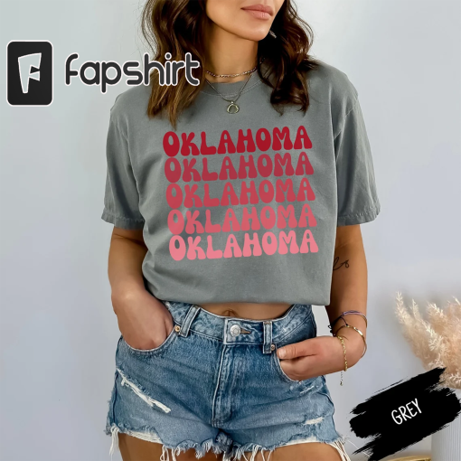 Oklahoma Ombre Gameday Shirt,Comfort Color Oklahoma Shirt,Oklahoma Ombre Shirt,Oklahoma Football Shirt,Oklahoma Gameday Shirt,Oklahoma Shirt