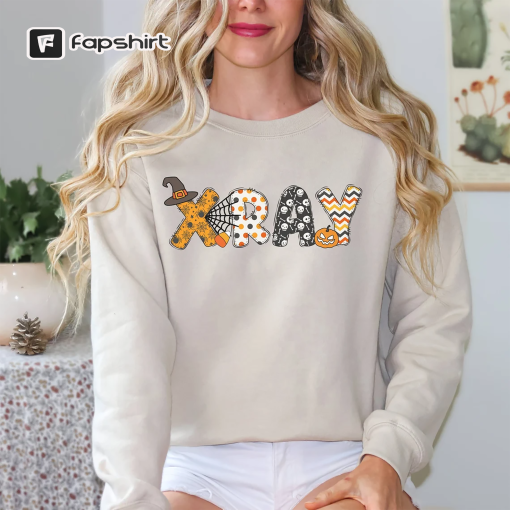 Cute Halloween Xray Tech Sweatshirt, Rad Tech Sweatshirt Gift, CT Tech, Halloween Xray Technician Shirt, Spooky Season X-ray Tech Crewneck