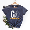 Game Day Shirt Football Fan Shirt Oversized Sports Tee Vintage Style Football Shirt Tailgate Clothes Comfort Colors TShirt Dress Varsity Tee