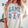 Game Day Football Shirt,Football Dad Shirt,Gameday Sport Mama Tee,Custom Football Shirt,Personalized Football Shirt,Name and Number Football