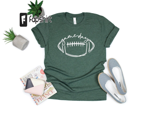 Football shirt – Game Day Shirt – Football Game Day shirt – mom shirt – dad shirt – football shirt – parent shirt – womens t shirt