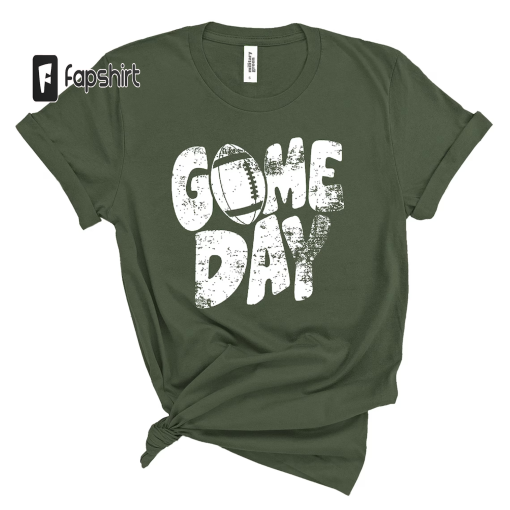 Game Day Football Shirt, Gameday Shirt, Football Season Tee, Unisex Football Game Shirt, Football Season Tees, Distressed Vintage