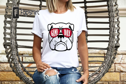 Bulldogs Football Shirt, Bulldog Football Shirt, Game Day Shirt, Team Mascot Shirt, Game Day Football Bulldogs Tee