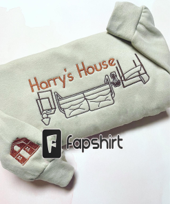 Harry’s House Embroidered Sweatshirt Hoodie, Harry’s House,…