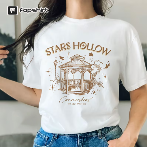 Stars Hollow Connecticut Comfort Colors Shirt, Cozy Fall Comfort Colors, Gilmore Girls Shirt, Retro Stars Hollow T Shirt