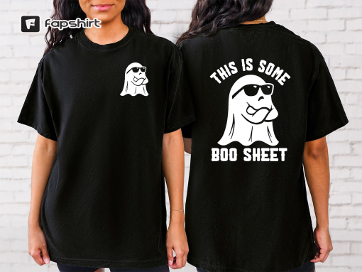 Boo Shirt, This is Some Boo Sheet Sweatshirt, Halloween Shirt, Funny Halloween Shirt, Halloween Party Shirt, Women Halloween Shirt,Ghost Tee