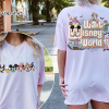 Retro Disneyland Halloween 2 Side Shirt, Disneyworld 2 Side Halloween Shirt, Halloween Matching Shirt, Spooky Season Shirt, Disney Trip Tee