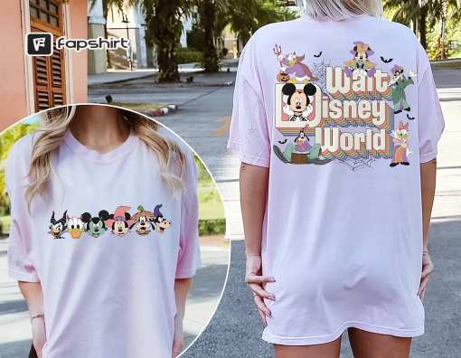 Vintage Disneyworld Halloween Shirt, Walt Disney World Shirt, Mickey and Friends Halloween Shirt, Disney Halloween Shirt, Halloween Shirt