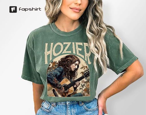 Wildflower Hozier Shirt, Hozier in a Week Cottagecore Shirt, Hozier Fan Gift for Her Him, Hozier Tour 2023 Outfit, Hozier Jesus Merch